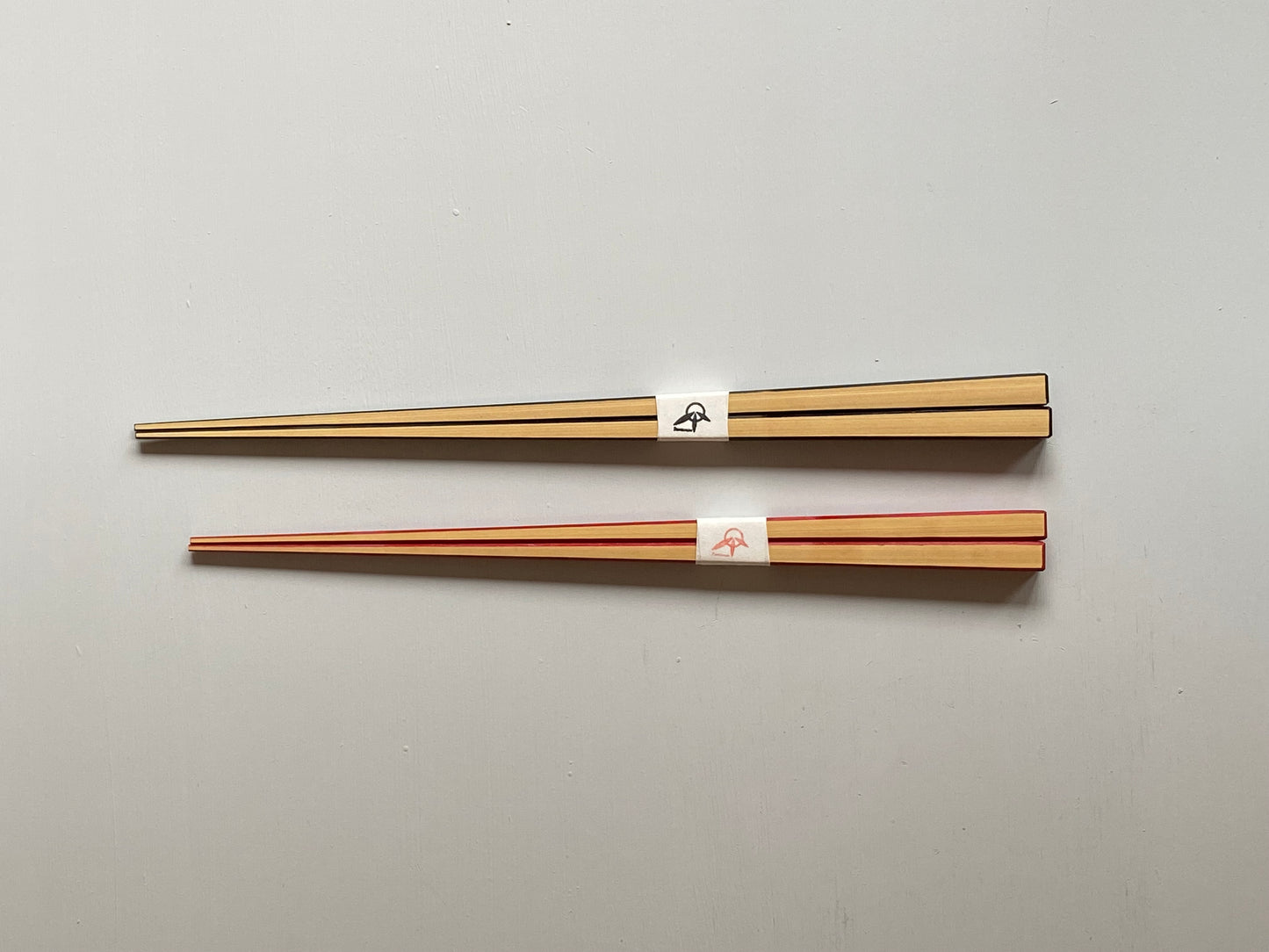 本塗り漆箸 白竹 紋竹