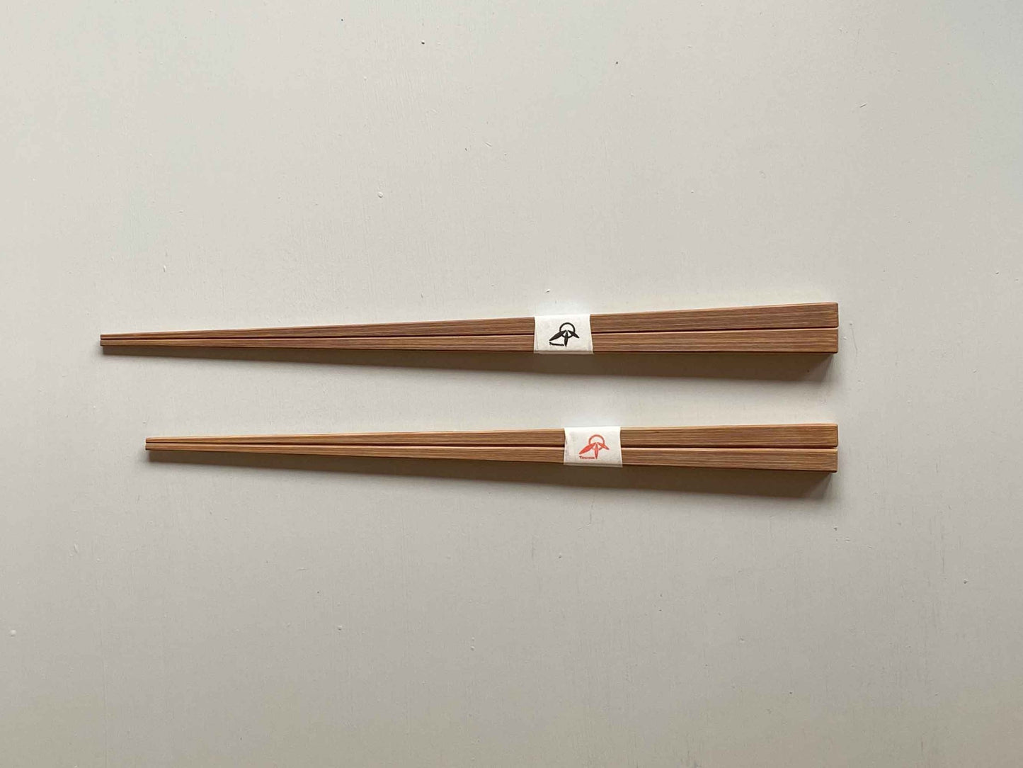 京 嵯峨四角箸 胡麻竹 紋竹 燻し煤竹