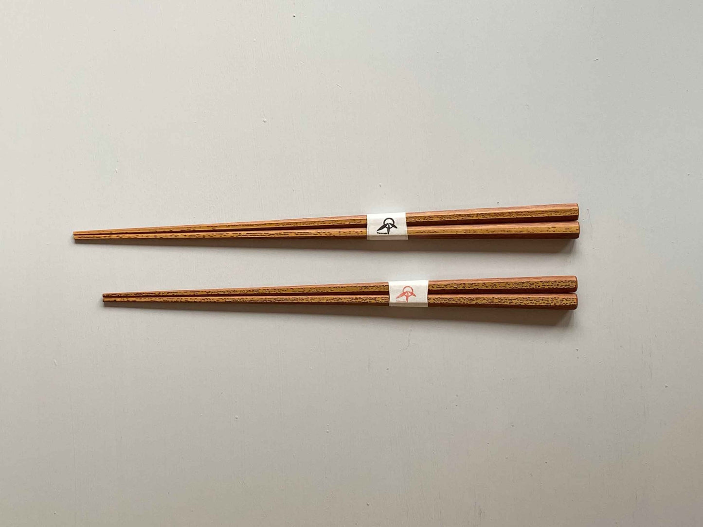 八角摺り漆箸 白竹 胡麻竹 紋竹 燻し煤竹(皮なし)